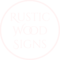 Rustic Wooden Signage - coming soon