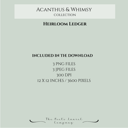 Heirloom Ledger