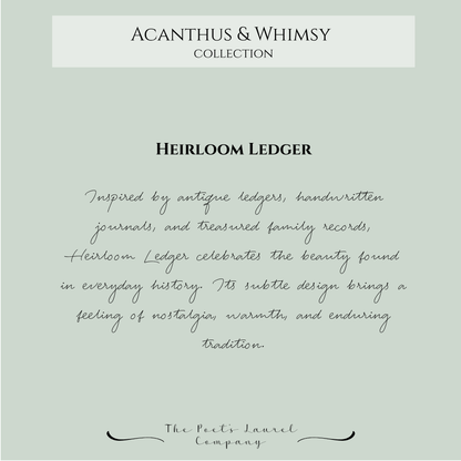 Heirloom Ledger