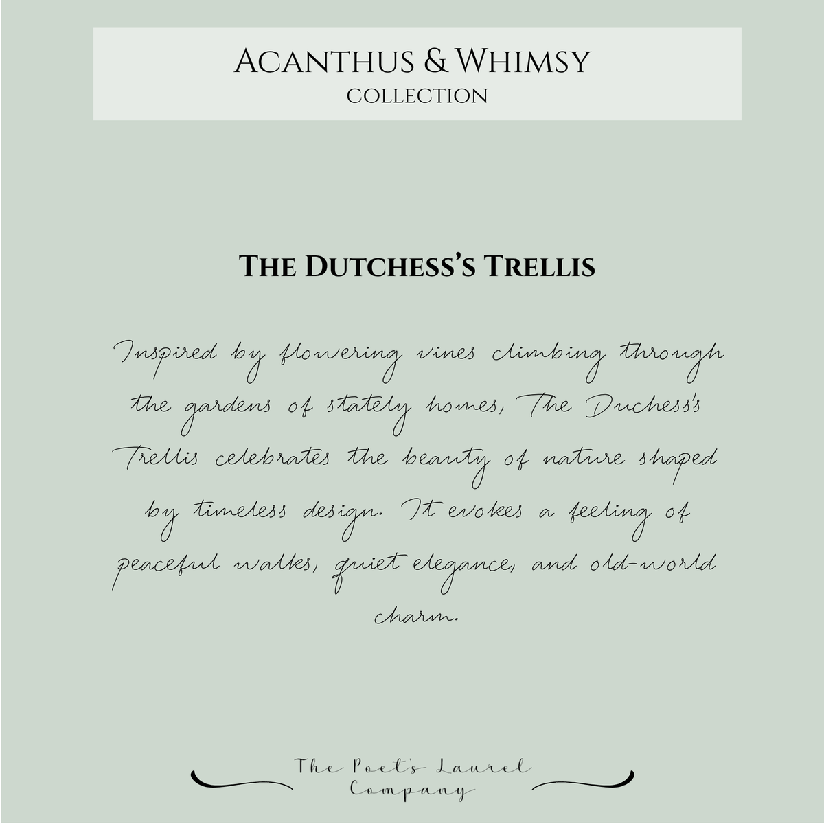 The Dutchess's Trellis